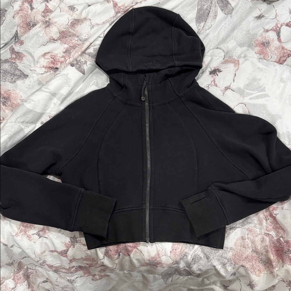 Lululemon Scuba Cropped Full Zip